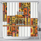 Black History Didn't Start With Slavery Shower Curtain Pan African Ancient Kings Queens