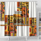 Black History Didn't Start With Slavery Shower Curtain Pan African Ancient Kings Queens