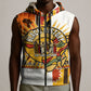 Black History Didn't Start With Slavery Sleeveless Zip Hoodie Pan African Ancient Kings Queens