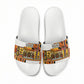 Black History Didn't Start With Slavery Slide Sandals Pan African Ancient Kings Queens