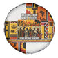Black History Didn't Start With Slavery Spare Tire Cover Pan African Ancient Kings Queens