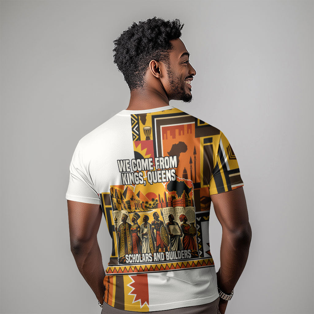 Black History Didn't Start With Slavery T shirt Pan African Ancient Kings Queens