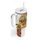 Black History Didn't Start With Slavery Tumbler With Handle Pan African Ancient Kings Queens