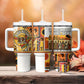 Black History Didn't Start With Slavery Tumbler With Handle Pan African Ancient Kings Queens