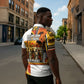 Black History Didn't Start With Slavery Zipper Polo Shirt Pan African Ancient Kings Queens