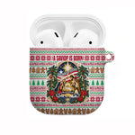 Liberia Jesus Christmas AirPods Case Vintage Patriotic Religious