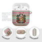 Liberia Jesus Christmas AirPods Case Vintage Patriotic Religious