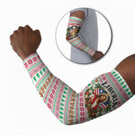 Liberia Jesus Christmas Arm Sleeves Vintage Patriotic Religious