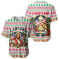 Liberia Jesus Christmas Baseball Jersey Vintage Patriotic Religious