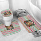 Liberia Jesus Christmas Bathroom Set Vintage Patriotic Religious