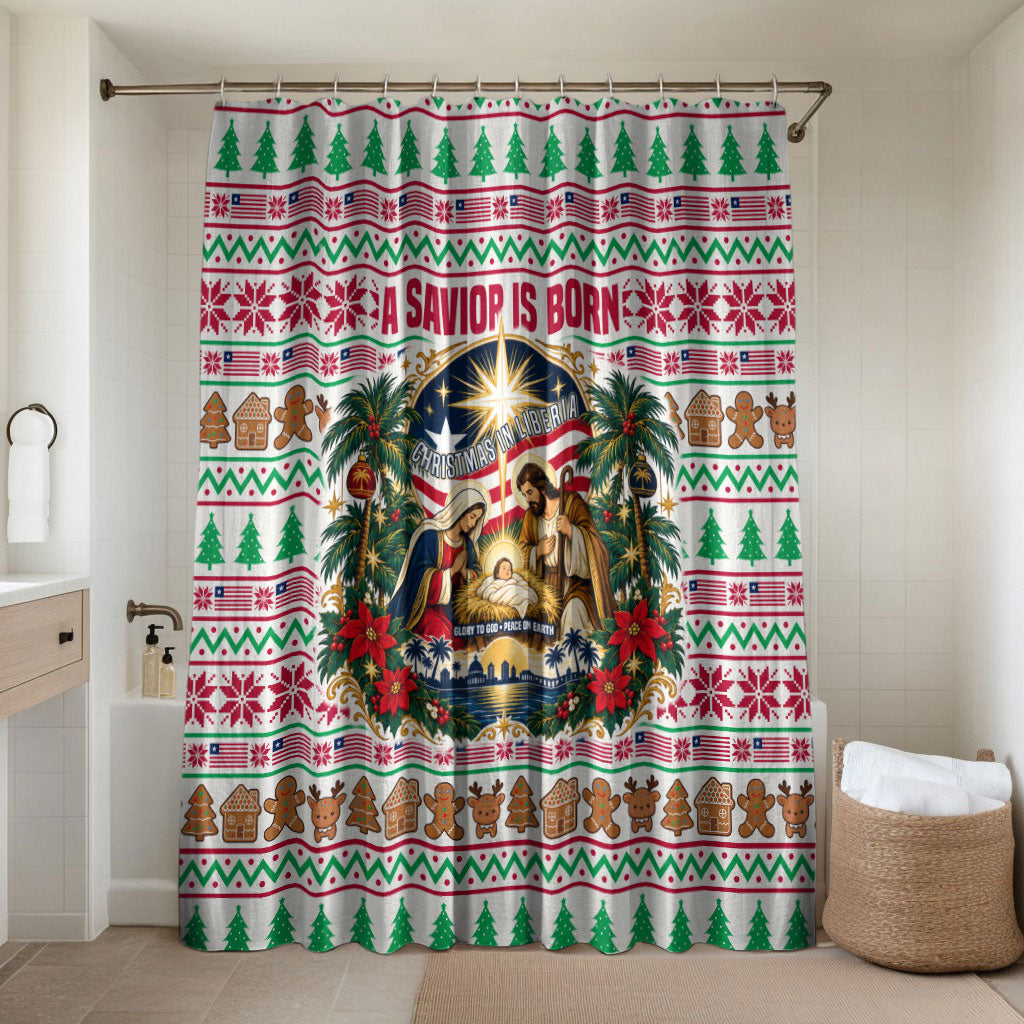 Liberia Jesus Christmas Bathroom Set Vintage Patriotic Religious