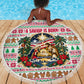 Liberia Jesus Christmas Beach Blanket Vintage Patriotic Religious