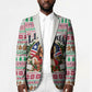 Liberia Jesus Christmas Blazer Vintage Patriotic Religious