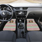Liberia Jesus Christmas Car Mats Vintage Patriotic Religious
