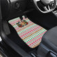Liberia Jesus Christmas Car Mats Vintage Patriotic Religious