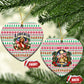 Liberia Jesus Christmas Ceramic Ornament Vintage Patriotic Religious