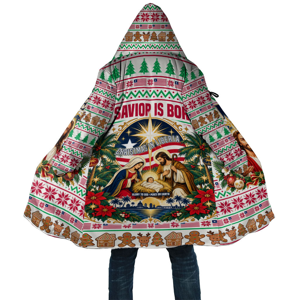 Liberia Jesus Christmas Cloak Vintage Patriotic Religious