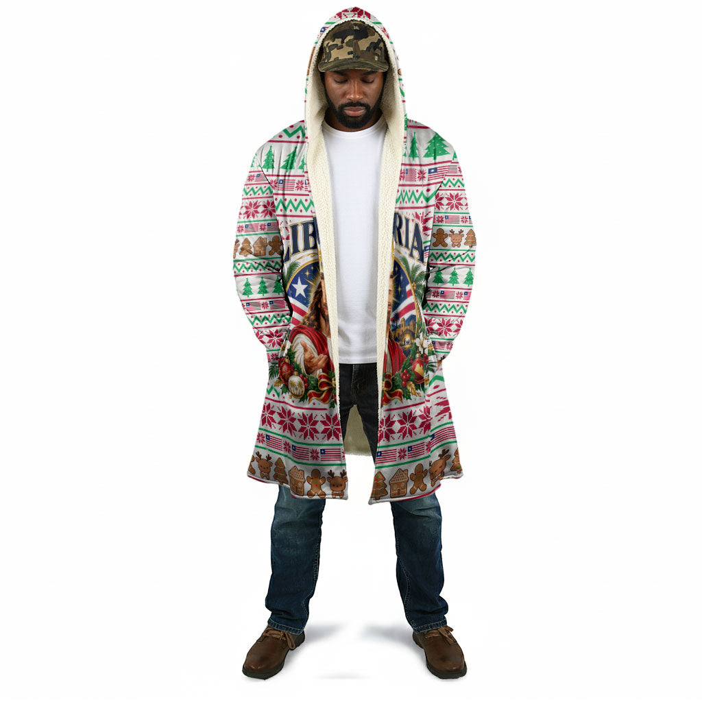 Liberia Jesus Christmas Cloak Vintage Patriotic Religious