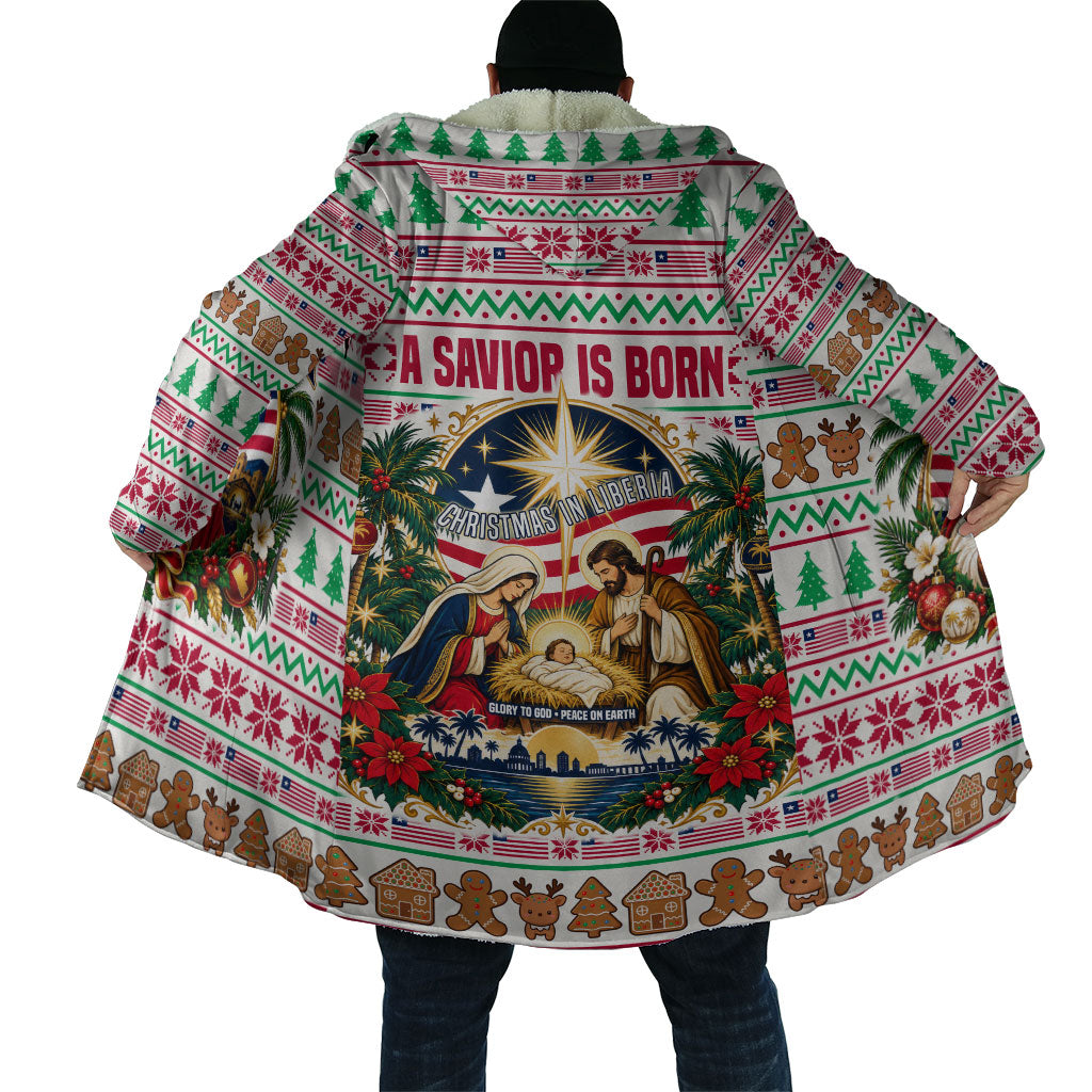Liberia Jesus Christmas Cloak Vintage Patriotic Religious