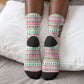 Liberia Jesus Christmas Crew Socks Vintage Patriotic Religious