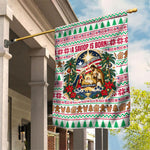 Liberia Jesus Christmas Garden Flag Vintage Patriotic Religious