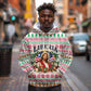 Liberia Jesus Christmas Hoodie Vintage Patriotic Religious