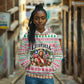 Liberia Jesus Christmas Hoodie Vintage Patriotic Religious