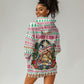 Liberia Jesus Christmas Hoodie Dress Vintage Patriotic Religious