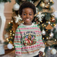 Liberia Jesus Christmas Kid Ugly Christmas Sweater Vintage Patriotic Religious
