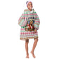 Liberia Jesus Christmas Kid Wearable Blanket Hoodie Vintage Patriotic Religious