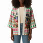 Liberia Jesus Christmas Kimono Vintage Patriotic Religious