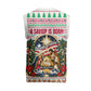 Liberia Jesus Christmas Knitted V-Neck Vest Vintage Patriotic Religious