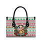Liberia Jesus Christmas Leather Bag Vintage Patriotic Religious