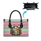 Liberia Jesus Christmas Leather Bag Vintage Patriotic Religious