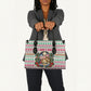 Liberia Jesus Christmas Leather Bag Vintage Patriotic Religious