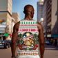 Liberia Jesus Christmas Men Tank Top Vintage Patriotic Religious