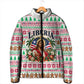 Liberia Jesus Christmas Padded Jacket Vintage Patriotic Religious