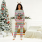 Liberia Jesus Christmas Pajama Set Vintage Patriotic Religious