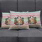 Liberia Jesus Christmas Pillow Cover Vintage Patriotic Religious