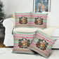 Liberia Jesus Christmas Pillow Cover Vintage Patriotic Religious