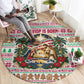 Liberia Jesus Christmas Round Carpet Vintage Patriotic Religious