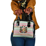 Liberia Jesus Christmas Shoulder Handbag Vintage Patriotic Religious