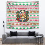 Liberia Jesus Christmas Tapestry Vintage Patriotic Religious