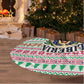 Liberia Jesus Christmas Tree Skirt Vintage Patriotic Religious