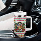 Liberia Jesus Christmas Tumbler With Handle Vintage Patriotic Religious