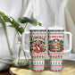 Liberia Jesus Christmas Tumbler With Handle Vintage Patriotic Religious
