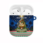 Nigeria Jesus Christmas Faith Light AirPods Case Nigerian Flag Christmas Nativity Scene