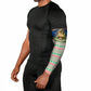 Nigeria Jesus Christmas Faith Light Arm Sleeves Nigerian Flag Christmas Nativity Scene