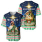 Nigeria Jesus Christmas Faith Light Baseball Jersey Nigerian Flag Christmas Nativity Scene