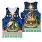 Nigeria Jesus Christmas Faith Light Basketball Jersey Nigerian Flag Christmas Nativity Scene